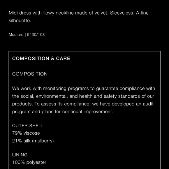 Zara velvet midi dress - Picture 12 of 16